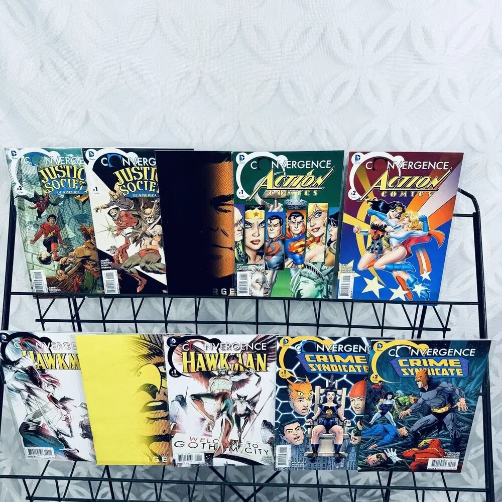 Convergence 0-8 & 10 Tie-Ins Mini Series +‎ 21 #2 Issues Lot DC 2015